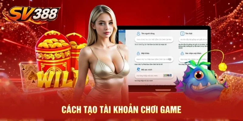 Cách tạo tài khoản chơi game