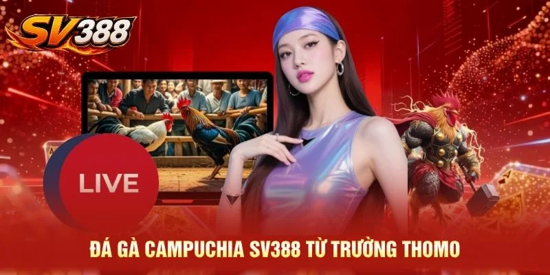 Đá gà Campuchia SV388 từ trường Thomo