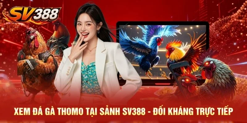 Xem Đá Gà Thomo Tại Sảnh SV388 - Đối Kháng Trực Tiếp